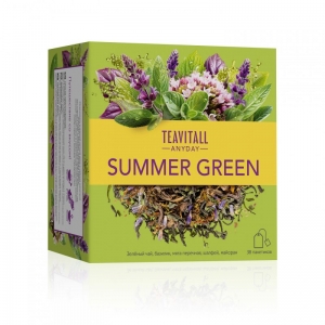 Чайный напиток Teavitall Anyday &laquo;Summer Green&raquo;, 38 фильтр-пакетов